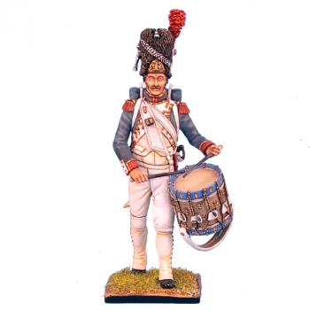 Image of French Old Guard Grenadier Drummer--single figure--RETIRED--LAST ONE!!