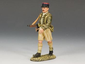 Image of Foreign Legion Marching NCO with Tommy Gun--single figure--RETIRED.