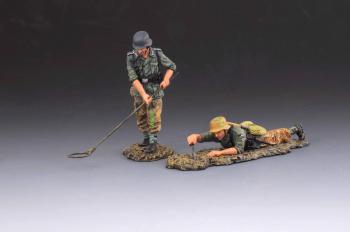 The Mine Clearers Part 2--two-man squad gingerly clearing Allied mines--Normandy--RETIRED--LAST ONE!! #24273