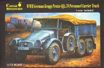 Image of German Krupp Protze KFZ. 70 Personnell Carrier Truck--AWAITING RESTOCK.