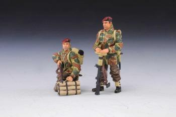 Tank Riders, Paratrooper version--two figures with PIAT--RETIRED--LAST ONE!! #24632