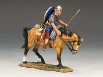 Image of Roman Auxiliary on Standing Horse--single mounted figure--RETIRED.