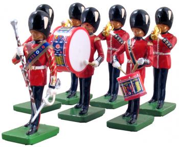 Image of Grenadier Guards Drum and Bugle Set--7 Piece Set--ONE IN STOCK.