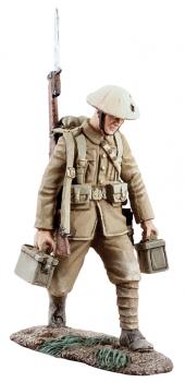 Image of 1916 British Infantry Ammo Carrier No.1--single figure--RETIRED--LAST ONE!!