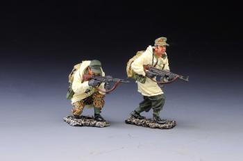 Image of Gebirgsjager Mountain Troops--Winter 1944--two figures--RETIRED.