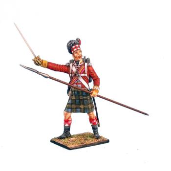 Image of 92nd Gordon Highlander Sergeant--single figure--RETIRED--LAST ONE!!
