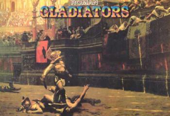 Roman Gladiators--38 figures and 4 animals in 19 poses #2976