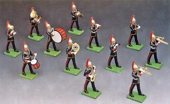 Image of The Band of the Blues and the Royals Limited Edition Set--twelve figures--RETIRED--LAST ONE!!