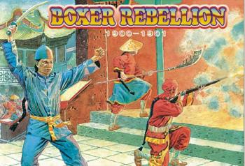 Boxer Rebellion, 1900-1901--42 figures in 21 poses--THREE IN STOCK. #2980