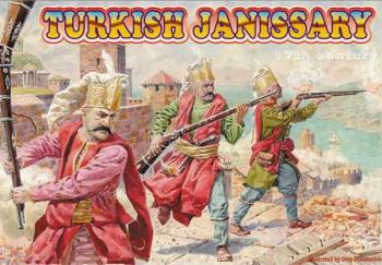 Turkish Janissaries XVII Century--48 figures in 24 poses #2981