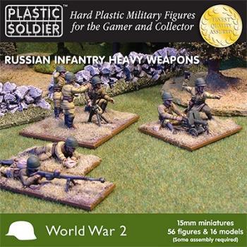 Image of 15mm Russian Heavy Weapons--FOUR IN STOCK.