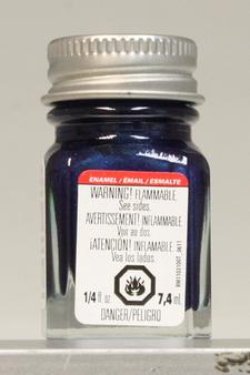 Arctic Blue Metallic Enamel Paint--1/4 oz. bottle #25575