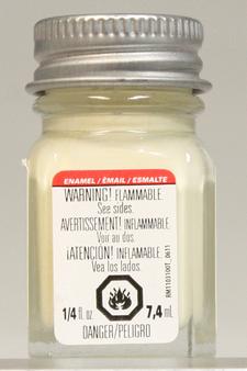 Light Ivory Gloss Enamel Paint--1/4 oz. bottle #25578