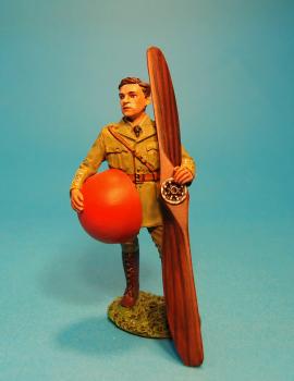 Image of Captain Albert Ball, VC, DSO, MC--single figure--RETIRED. - LAST ONE! 