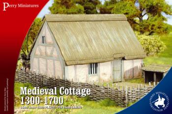 Medieval Cottage 1300-1700--28mm unassembled plastic building #25743