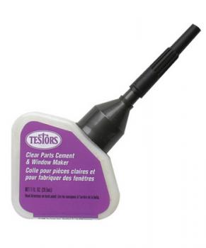 Clear Parts Cement with Applicator--1oz.(formerly TES3515) #25862