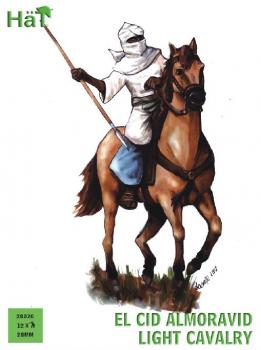 Almoravid Light Cavalry--28mm unpainted, unassembled plastic figures #25937