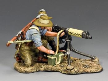 Australian Machine Gun Set--single figure--RETIRED--LAST TWO!! #26081