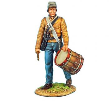 Confederate Drummer, 13th Alabama Infantry, Gettysburg, 1863--single figure--ONE IN STOCK. #26304