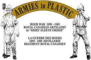 Boer War, 1899-1902--Royal Canadian Artillery in Shirt Sleeve Order Boer War, 1899-1902--Royal Canadian Artillery in Shirt Sleeve Order #26331