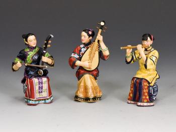The Musical Trio--three Hong Kong Musician figures #26454