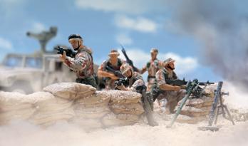 U.S. 101st Airborne Division-Desert Storm (5) retired - ONE AVAILABLE!  #368