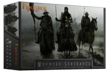 FireForge Mounted Sergeants--28mm multi-part plastic figures FireForge Mounted Sergeants--28mm multi-part plastic figures #26487