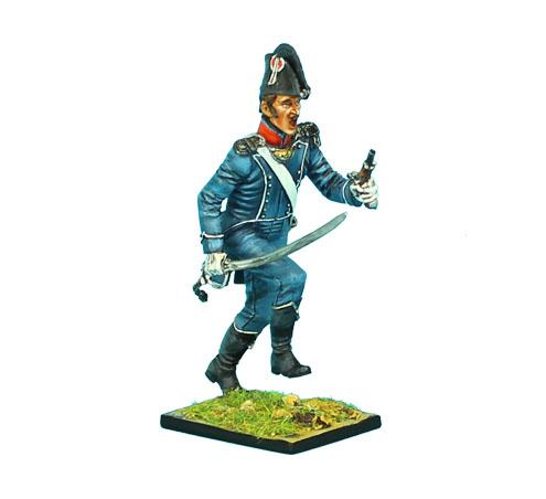 French 1st Light Infantry Chasseur Lieutenant, Waterloo 1815--single ...