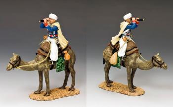 Image of The Leader, Camel Cavalier with Telescope--single mounted figure--RETIRED.