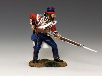 Crimean Wars British Infantry Loading Rifle--single figure--RETIRED. Crimean Wars British Infantry Loading Rifle--single figure--RETIRED. #27398