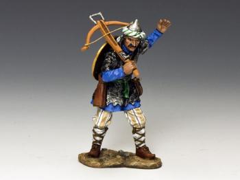 Advancing Saracen Crossbowman--single figure #27407