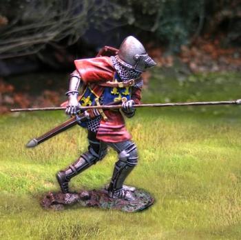 Charles d'Albret with Lance--single figure--ONE IN STOCK. #27559