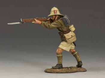 WWI British Infantry Standing Firing Rifle--Tropical Uniform--single figure--RETIRED. LAST ONE!  #27614
