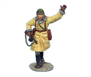 Russian Infantry Officer Advancing with PPSH 41, Stalingrad 1942--single figure--RETIRED--LAST ONE!! Russian Infantry Officer Advancing with PPSH 41, Stalingrad 1942--single figure--RETIRED--LAST ONE!! #27709