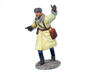 Russian Infantry Commissar Advancing with Tokarev Pistol, Stalingrad 1942--single figure--RETIRED--LAST TWO!! Russian Infantry Commissar Advancing with Tokarev Pistol, Stalingrad 1942--single figure--RETIRED--LAST TWO!! #27710