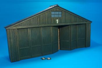 WWI British Hanger Facade--4 pieces--RETIRED. - ONE AVAILABLE! WWI British Hanger Facade--4 pieces--RETIRED. - ONE AVAILABLE! #27877