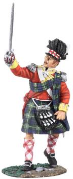 British 92nd (Gordon) Highlander Officer Urging Men Forward No.1--single figure--RETIRED--LAST ONE!! British 92nd (Gordon) Highlander Officer Urging Men Forward No.1--single figure--RETIRED--LAST ONE!! #27961