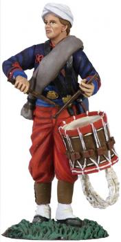 Union Infantry 114th Pennsylvania Zouaves Drummer in Turban No.1--single figure--RETIRED--LAST ONE!! Union Infantry 114th Pennsylvania Zouaves Drummer in Turban No.1--single figure--RETIRED--LAST ONE!! #27992