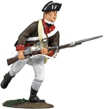 Continental Infantry 1776-1777 Charging No.1--single figure--RETIRED--LAST ONE!! Continental Infantry 1776-1777 Charging No.1--single figure--RETIRED--LAST ONE!! #27993