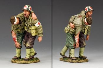 The Rescue--two figures on single base--RETIRED. - ONE AVAILABLE!  #28044