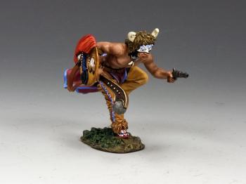 Running Buffalo, running Sioux brave--single figure #28071