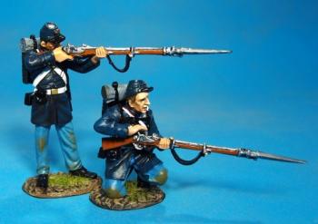 U.S. Marines 1861-65, Two Figures Loading and Firing #1--RETIRED--LAST ONE!!. U.S. Marines 1861-65, Two Figures Loading and Firing #1--RETIRED--LAST ONE!!. #28174