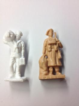 British Recruits Tommy and Sailor--two figures--RETIRED--SIX IN STOCK! #28348