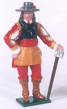 English Civil War Officer of Royalist Foot--single figure--RETIRED--LAST ONE!! #28447
