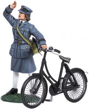 RAF Commemorative Set WAAF with Bicycle, 1943--single figure with bicycle--RETIRED--LAST ONE!! #28612