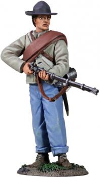 Confederate Infantry Standing Make Ready No.1--single figure--RETIRED--LAST ONE!! Confederate Infantry Standing Make Ready No.1--single figure--RETIRED--LAST ONE!! #28622