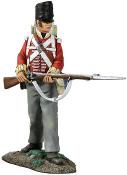 British 44th Foot Regiment Battalion Company Standing At Ready No.1--single figure--RETIRED--LAST TWO!! #28635