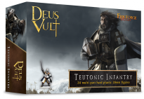 FireForge Teutonic Infantry Box--24 multi-part hard plastic 28 mm figures #28665