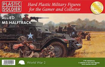 1/72nd M5 Halftrack (RED BOX) makes three--RETIRED--LAST FOUR!! #28732