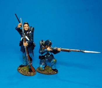 Two Marines Loading and Firing #2, U.S. Marines, 1861-1865--two figures--RETIRED--LAST ONE!! Two Marines Loading and Firing #2, U.S. Marines, 1861-1865--two figures--RETIRED--LAST ONE!! #29130